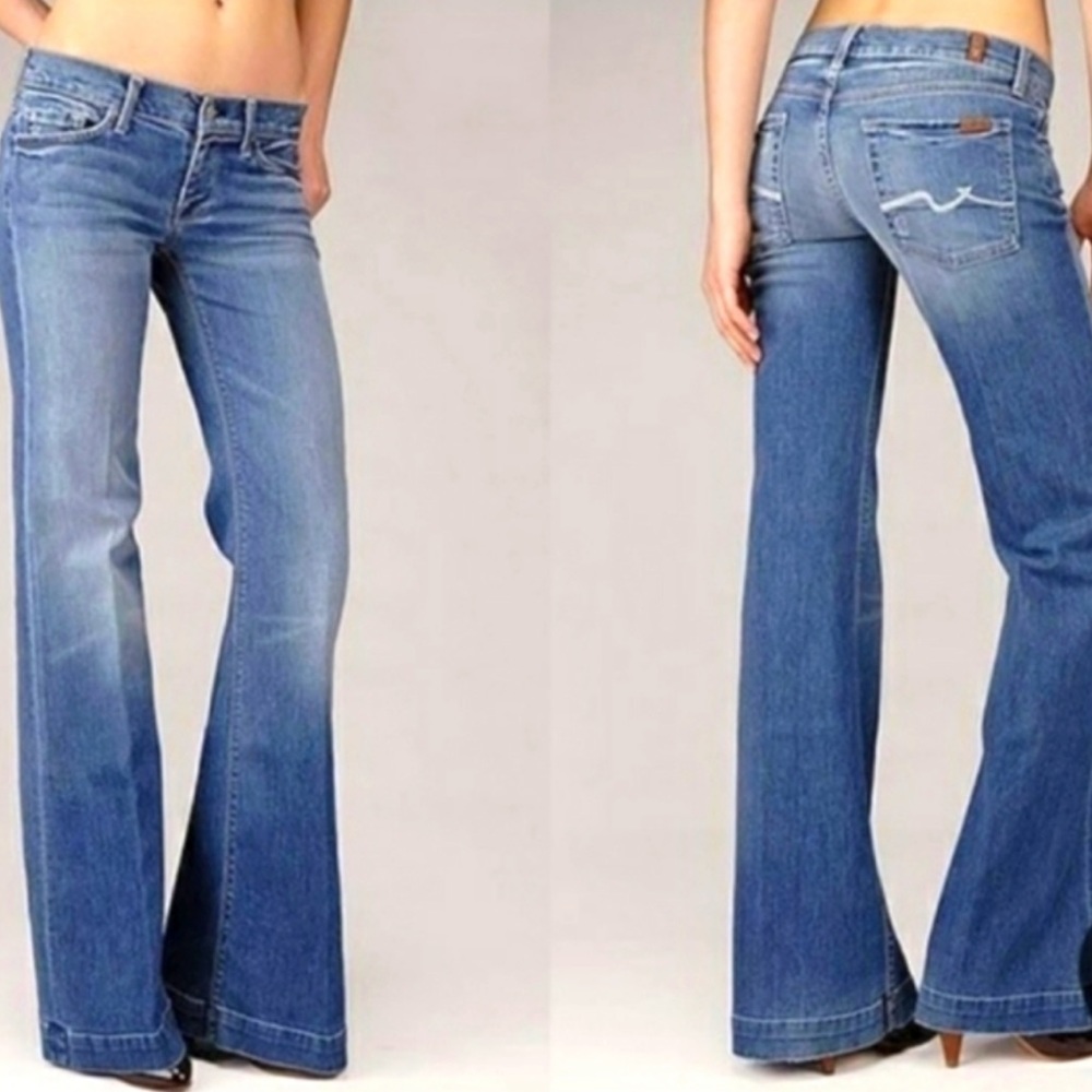 Seven 7 For All Mankind jeans - Ginger style - size 28 - flare leg